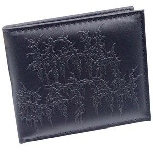 LAST CHANCE!! Hail Satan Baphomet Bi Fold Wallet Vegan Leather Card & ID NWT